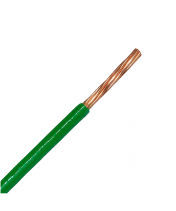 CABLE 6 COBRE AWG VERDE...
