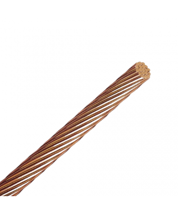 CABLE DESNUDO 2 COBRE x METRO