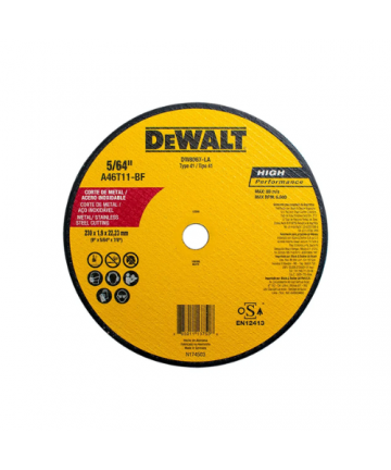 DISCO CORTE LAMINA 9" DEWALT